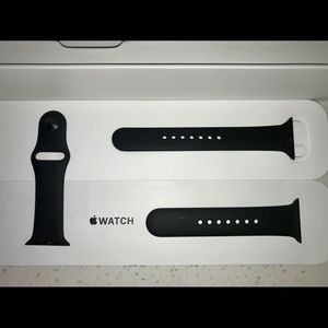 Authentic Apple Watch Silicone Sport Band 38mm